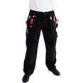 thumbnail image 1 of Skylinewears Men cargo pants Workwear Trousers Utility Work Pants with Cordura Knee Reinforcement Black W40-L34, 1 of 6