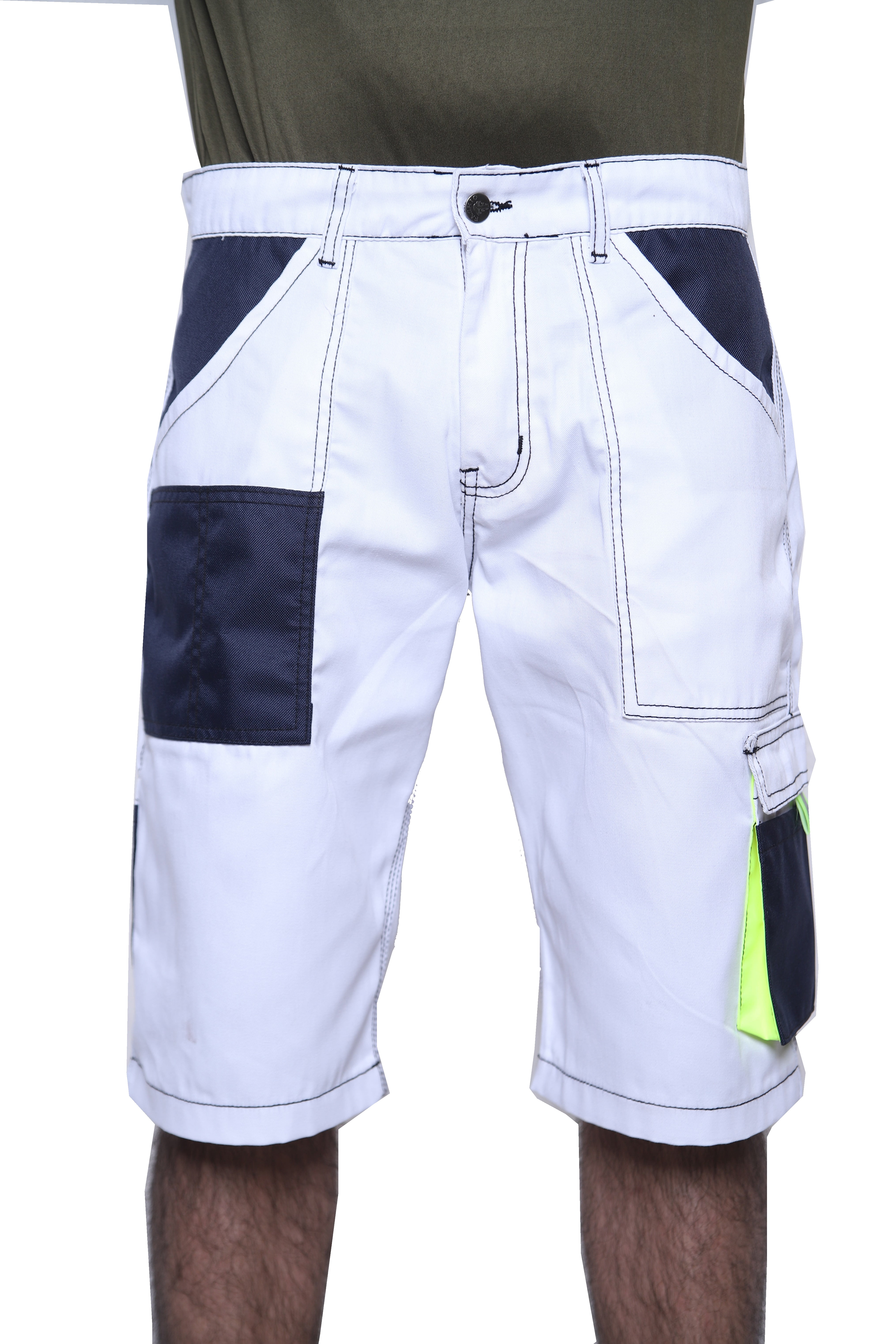 Skylinewears Men's Cotton Reinforced Utility Pockets Work Shorts ...