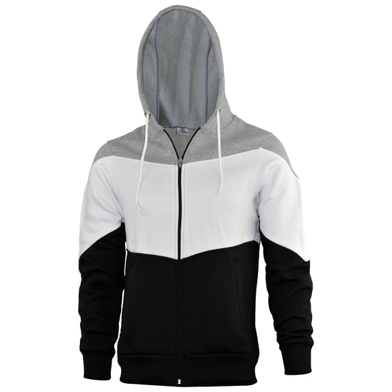Skylinewears Men's Fleece Full Zip Hoodie Jacket Sweatshirt