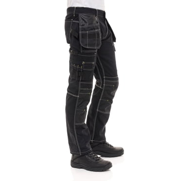 Skylinewears Men cargo pants Workwear Trousers Utility Work Pants with ...