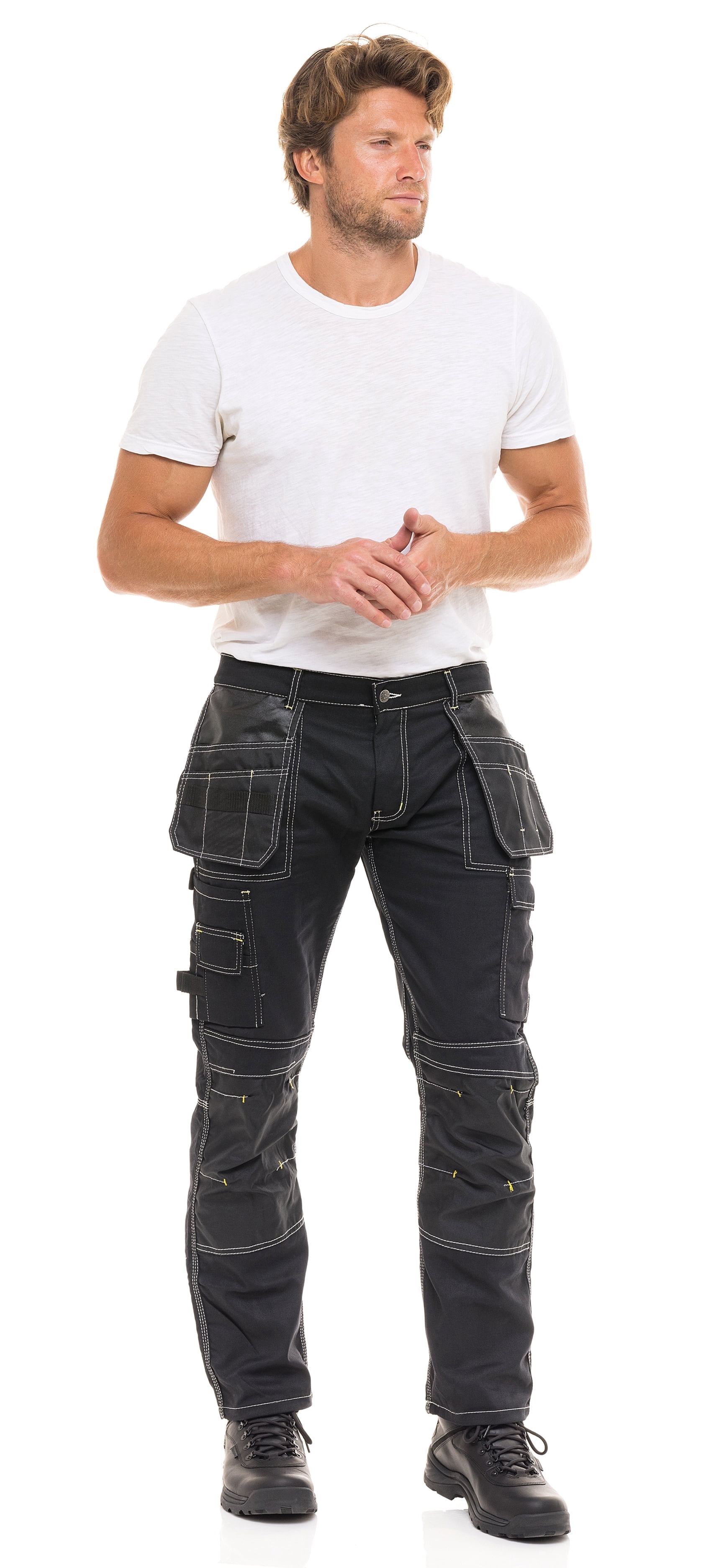 Skylinewears Mens Construction Pants Utility Tool Pockets Carpenter ...