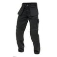 thumbnail image 1 of Skylinewears Mens Cordura Pants Carpenter Construction Utility Tool Pockets Heavy Duty Knee Reinforced Work Wear Safety Trousers B3 Black W40-L30, 1 of 6