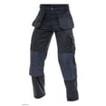thumbnail image 1 of Skylinewears Mens Cordura Pants Carpenter Construction Utility Tool Pockets Heavy Duty Knee Reinforced Work Wear Safety Trousers B3 Navy W32-L32, 1 of 6