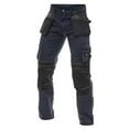 thumbnail image 1 of Skylinewears Mens Cordura Utility Tool Pockets Pants Carpenter Heavy Duty Knee Reinforced Safety Work Wear Trousers B1 Navy W40-L30, 1 of 6