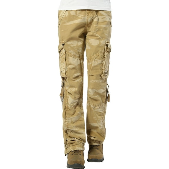 Skylinewears Women’s Cotton Pants Camping Hiking Cargo Trouser