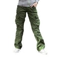 thumbnail image 1 of Skylinewears Womens Cargo Utility Work Pant 100% Cotton Camping Hiking Cargo Trouser, 1 of 5