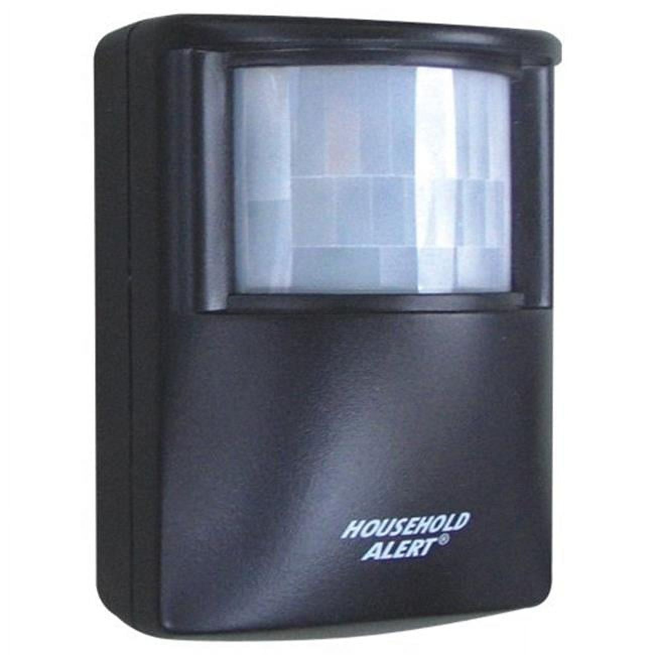 Black Battery Powered Motion Sensor with Wall Mount