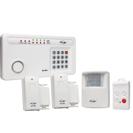 Skylink Wireless Security System Complete Alarm System in Giftbox (SC-1000)