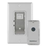 SkylinkHome Wall Switch with Snap-On Remote WE-318