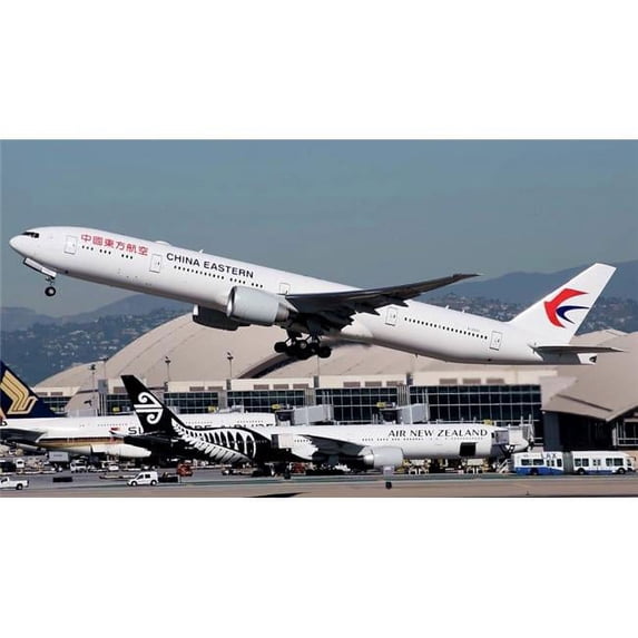 Skymarks SKR881 1-200 China Eastern 777-300 with Gear