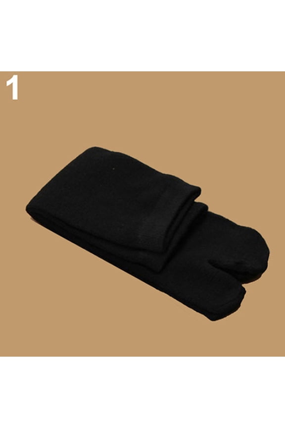 1 Pair Unisex Japanese Kimono Flip Flop Sandal Split Toe Tabi Ninja Geta Socks