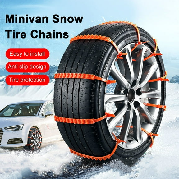 Skymirror 10/20/30/40Pcs Anti Skid Snow Chains Car Tire Snow Chains Car Winter Tire Wheels Chain Reusable Anti-Slip Versatile Snow Chains for Versatile Snow Chains