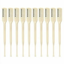 Skymirror 10 Pcs Nose Hair Trimmers 2 in 1 Stainless Steel Dual Head 360 Degree Rotating Nasal Hair Cutter Portable Manual Nose Hair Remover Tool