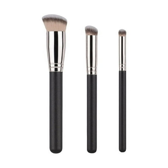 Skymirror 2 3Pcs Makeup Brush Soft Bristles Fluffy Loose Pressed Powder Eye Shadow Contour Cream Blush Brush Women Makeup Tools