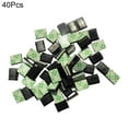 thumbnail image 1 of Skymirror 40Pcs Car Vehicle Data Cord Cable Tie Mount Wires Fixing Clips Self-adhesive, 1 of 2