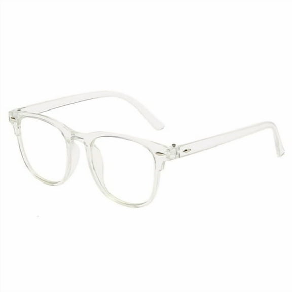 Skymirror Blue Light Blocking Glasses Unisex Clear View Strong Hinge Smooth Transparent with Brim Eye Clear Bluelight Glasses Spectacles