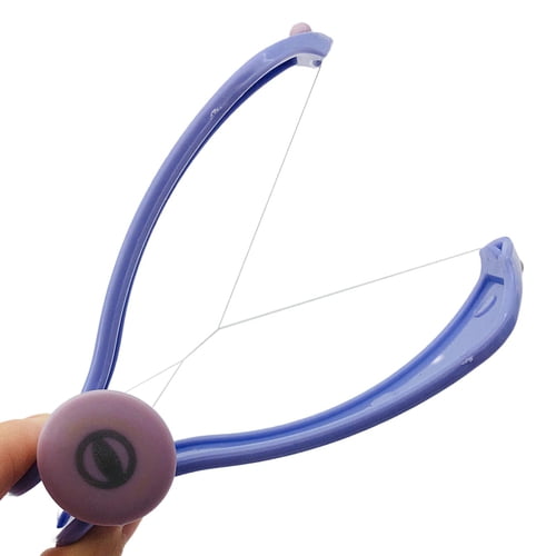 Skymirror Facial Epilator Manual Stable Convenient Multipurpose Safe Beauty Tool Cotton Thread Beauty Spring Epilator Tool for Women