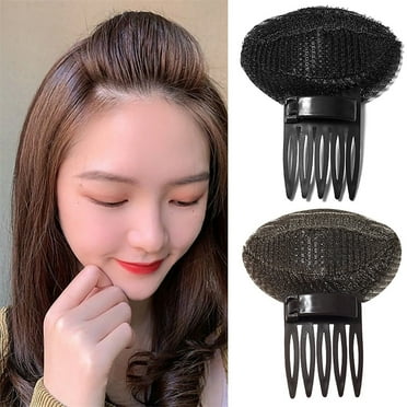 Skymirror Hair Up Pad Anti-Fall Small Easy to Wear Lightweight Convenient Everyday Wearing Fastener Tape Puff Hair Head Cushion for Dating