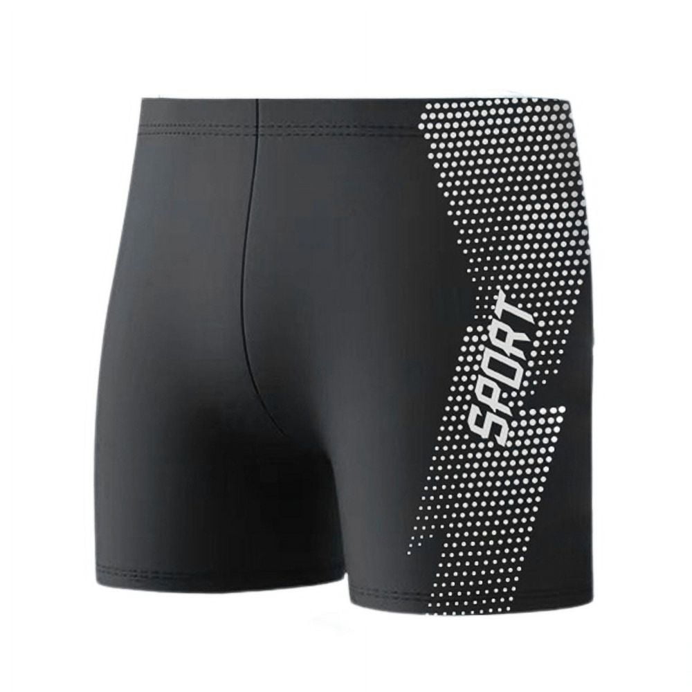 Skymirror Men Swimming Trunks Quick Dry Soft Elasic High Waist Thin ...