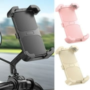 Skymirror Motorcycle Phone Mount Holder for Bike ATV Scooter One-Hand Operation Phone Clip for IPhone Quick-release Phone Holder