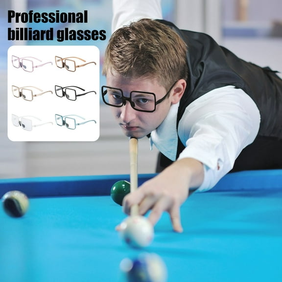 Skymirror Professional Billiards Snooker Goggles Full Frame Billiards Glasses Competition Eyewear Adjustable Nose Pad Glasses for Billiards Player