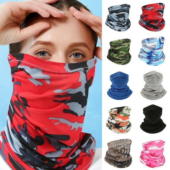 Skymirror Unisex Riding Scarf UV Breathable Face Guard Quick drying Neck Tube Outdoor Cycling Motorcycle Fishing Headscarf