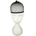 thumbnail image 1 of Skymirror Women Elastic Nylon Wig Cap Open End Black Mesh Liner Short Fishnet Hair Net, 1 of 2