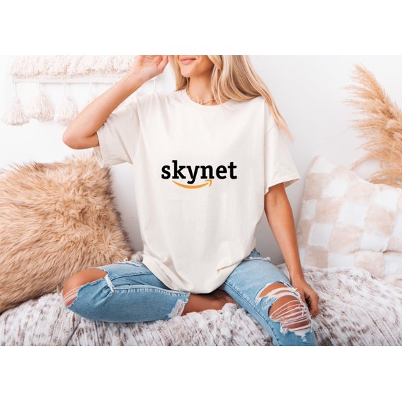 Skynet Prime Terminator Movie AI Robot SciFi Future Artificial Funny Geek T-Shirt, for men & women, up to size 5XL