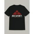 thumbnail image 1 of Skynet Sci Fi Tech Futuristic Machine Graphic Art Unisex T-Shirt up to size 5XL, 1 of 2