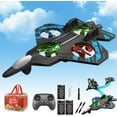 thumbnail image 1 of The Skyriders Rc Jet -The Sky Riders Drone, Remote Control Airplane with 360° Flips & LED Lights, 2.4ghz Rc Stunt Fighter Jet, Unmatched Speed, Precision, Thrill Great Christmas Birthday Gifts, 1 of 8