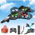 thumbnail image 1 of Skyriders Rc Jet -The Sky Riders Drone, Remote Control Airplane with 360° Flips & LED Lights, 2.4ghz Rc Stunt Fighter Jet, Unmatched Speed, Precision, Thrill Great Christmas Birthday Gifts, 1 of 9