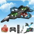 thumbnail image 1 of The Skyriders Rc Jet -The Sky Riders Drone, Remote Control Airplane with 360° Flips & LED Lights, 2.4ghz Rc Stunt Fighter Jet, Unmatched Speed, Precision, Thrill Great Christmas Birthday Gifts, 1 of 8