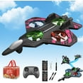 thumbnail image 1 of The Skyriders Rc Jet -The Sky Riders Drone, Remote Control Airplane with 360° Flips & LED Lights, 2.4ghz Rc Stunt Fighter Jet, Unmatched Speed, Precision, Thrill Great Christmas Birthday Gifts, 1 of 8