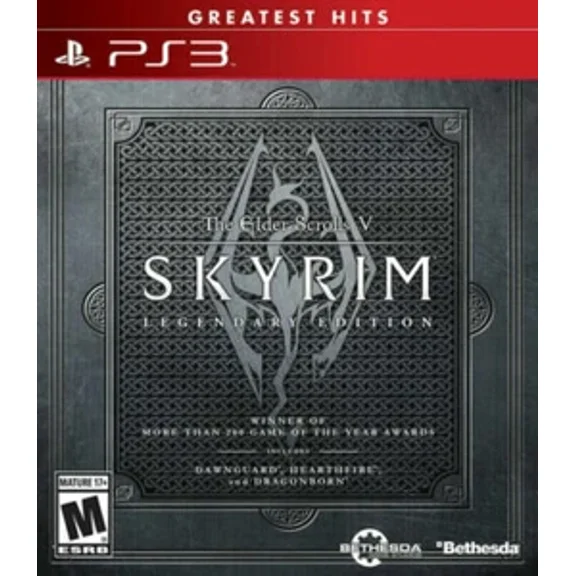 Skyrim Legendary Edition The Elder Scrolls V PS3 New PlayStation 3 Brand New