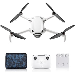Skyrover S1 Mini Drone Fly more Combo with Camera 4K/60fps Video, 48MP Photo with 8K Image Quality, 3-Axis Gimbal Stabilization, Under 249g, 120-Min Flight Time with 3 Batteries, White