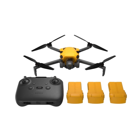 Skyrover X1 Fly More Combo,4K Camera Drone for Adults,Under 249g,96 Min Flight,15km Video Transmission,Vertical Shooting,360 Visual Perception,yellow