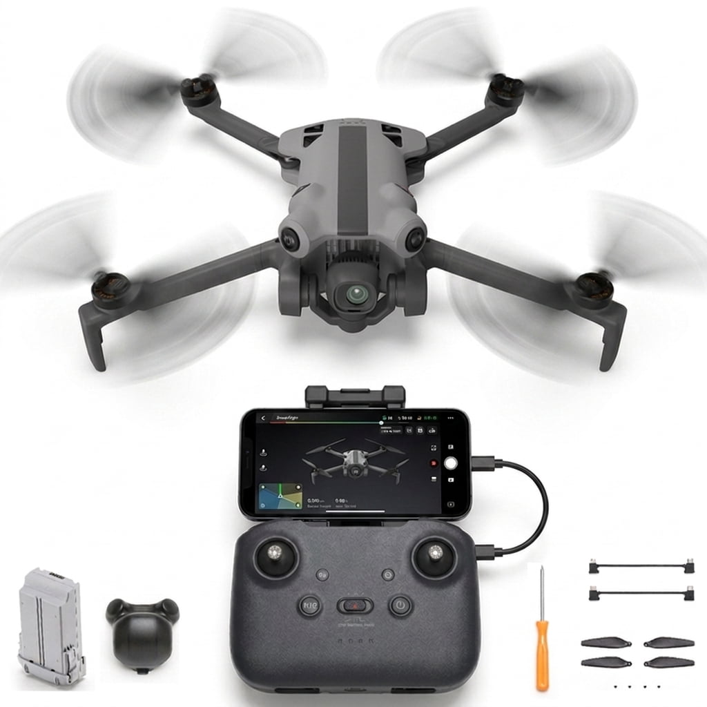 Skyrover X1/Mini Pro Drone with Camera for Adults, 8K Photo, 60fps Video HDR, 50000ft Transmission, 360° Obstacle Sensor/Smart AI Tracking/Night Mode, GPS Drone for Expert