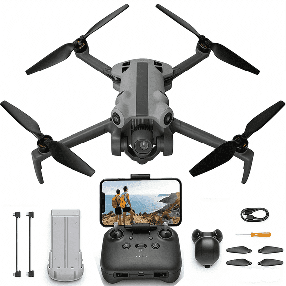 Skyrover X1/Mini Pro Drone with Camera for Adults, 8K Photo, 60fps Video HDR, 50000ft Transmission, 360° Obstacle Sensor/Smart AI Tracking/Night Mode, GPS Drone for Expert