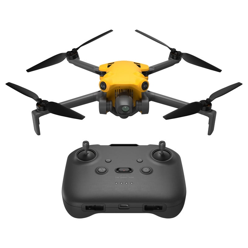 Skyrover X1 Yellow Drone with 4K/60fps HDR Video & 8K Photo Camera, Under 249g (No FAA Reg), 360° Obstacle Avoidance, 50,000ft Long Range Transmission, 32-Min Flight, True Vertical Shooting