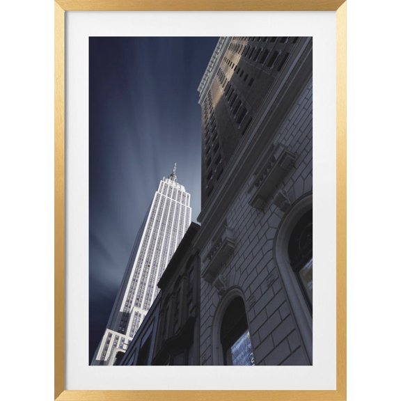 Skyscraper Framed Art Modern Wall Decor