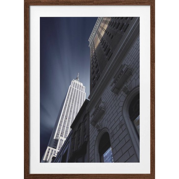 Skyscraper Framed Art Modern Wall Decor