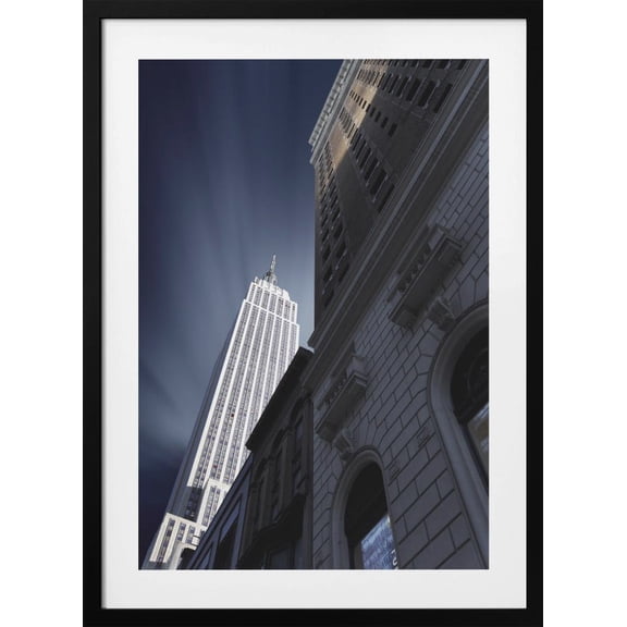 Skyscraper Framed Art Modern Wall Decor