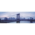 thumbnail image 1 of Skyscrapers In A City, Manhattan Bridge, NYC, New York City, New York State, USA Poster Print (36 x 12), 1 of 1