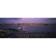 thumbnail image 1 of Skyscrapers at the waterfront  Manhattan  New York City  New York State  USA Poster Print by  - 36 x 12, 1 of 1