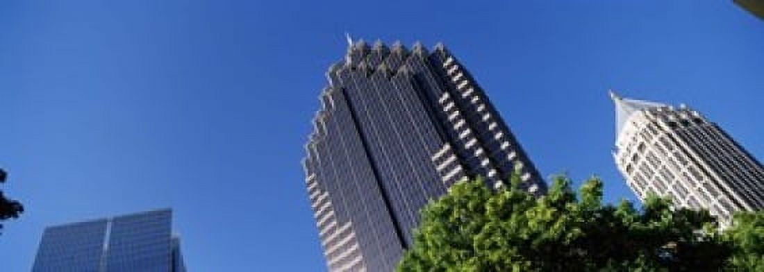 Skyscrapers in a city Atlanta Fulton County Georgia USA Canvas Art - Panoramic Images (18 x 7)