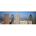 thumbnail image 1 of Skyscrapers in a city, Atlanta, Georgia, USA Poster Print (18 x 7), 1 of 1