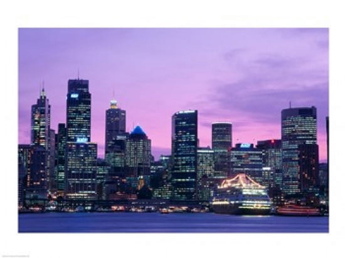 Skyscrapers in a city Circular Quay Sydney Australia Canvas Art -  (24 x 18)