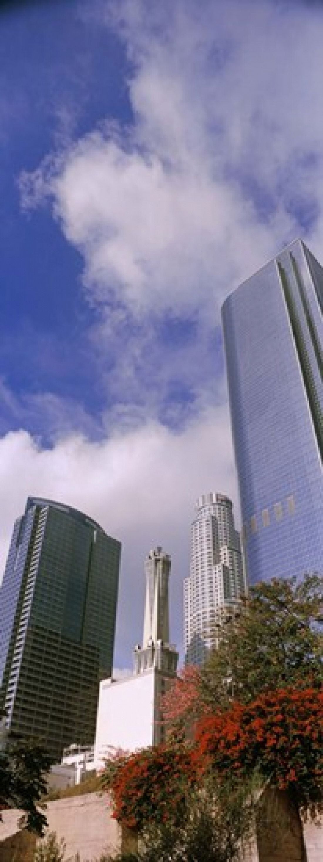 Skyscrapers in a city City Of Los Angeles Los Angeles County California USA Canvas Art - Panoramic Images (15 x 6)