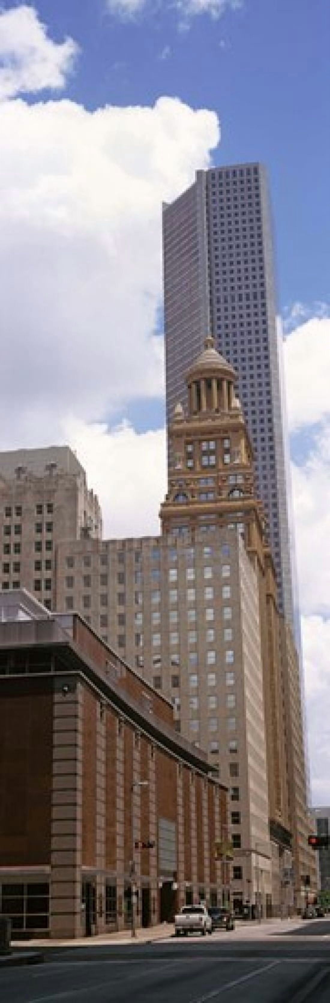 Skyscrapers in a city Houston Texas USA Canvas Art - Panoramic Images (36 x 12)