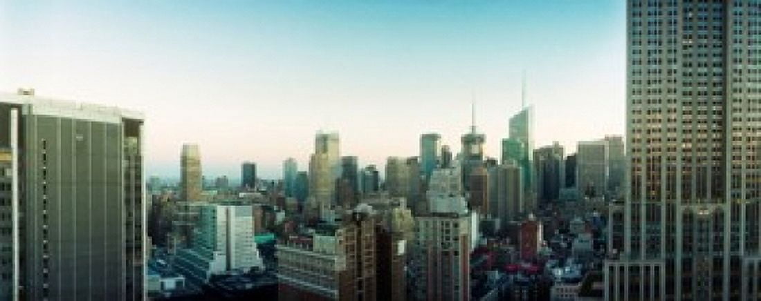 Skyscrapers in a city Midtown Manhattan 34th Street Manhattan New York City New York State USA 2013 Canvas Art - Panoramic Images (15 x 6)